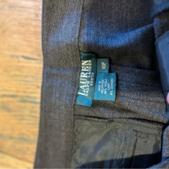 Lauren Ralph Lauren Wool Trousers – Size 10P - Picture 3 of 7